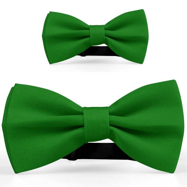 Set papioane tata fiu verde de sticla, uni